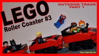 LEGO Roller Coaster #3 Outdoor Track (Part 1)