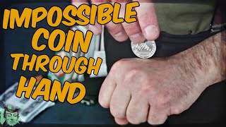 DONT TRY THiS AT HOME! impossible COiN MAGiC TRiCK !!! VERy dANGEROUs !!!!