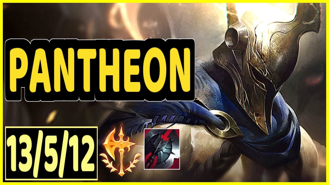 ✅PANTHEON VS ALISTAR - 13/5/12 KDA SUPPORT GAMEPLAY CHALLENGER I✅