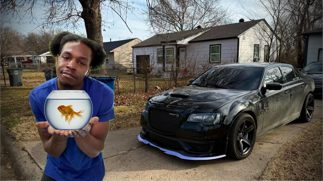 Наклеиваю самую нелегальную тонировку на свой Hellcat с двигателем 300.