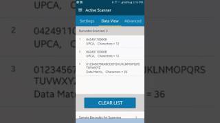Zebra Scanner Control App (Android): 1 Minute Tour screenshot 5