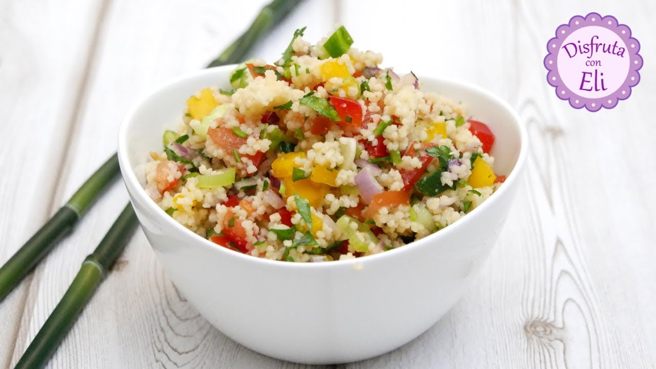 Ensalada de cous cous / fácil, sana y sabrosa YouTube