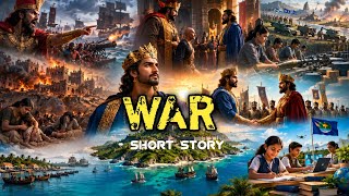 WAR SHORT STORY ENGLISH VERSION [THE RAJA MARGA KANNADA] YOUTUBE CHANNEL #shortstories #english
