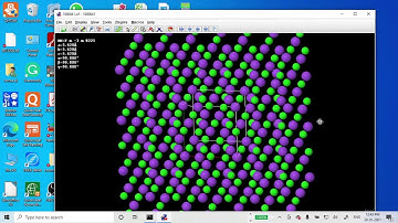 Jmol Tutorial -6- Study of Crystals, Crystallography