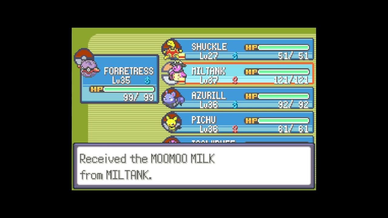 How to get Moomoo Milk in Pokemon Emerald YouTube