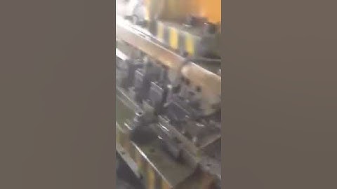 drawer slide rail roll forming line manufacturing