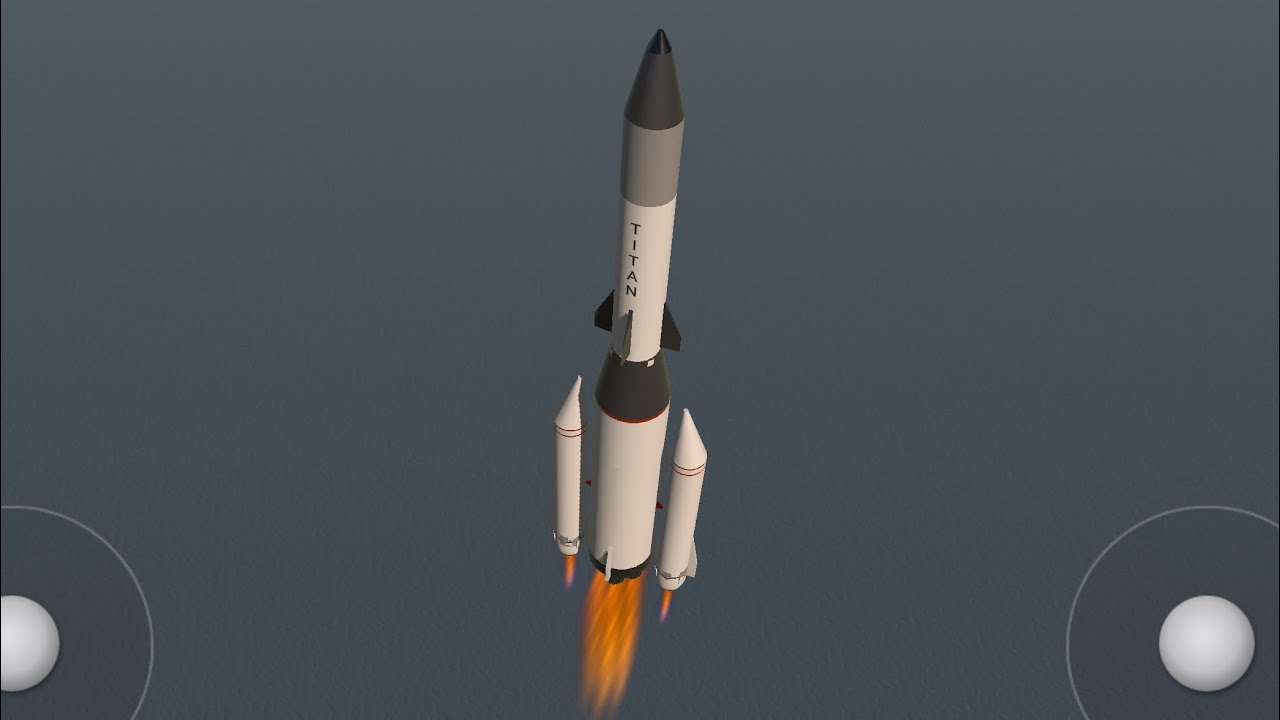3 Stage rocket built in SimplePlanes - YouTube