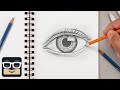 How to Draw a Realistic Eye | Step by Step Sketch Tutorial