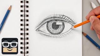 How to Draw a Realistic Eye | Step by Step Sketch Tutorial