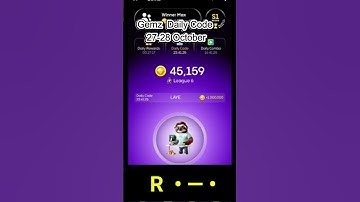 Gemz daily code today | Gemz Daily code | 27/28 October | gemz daily chipher.
