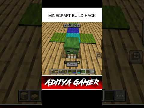 Minecraft build hack #minecraft #minecraftshorts