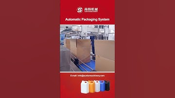 Full Automatic Carton Sealing Packaging Machine, Robot Package Palletizer - Sunter Filling Machinery