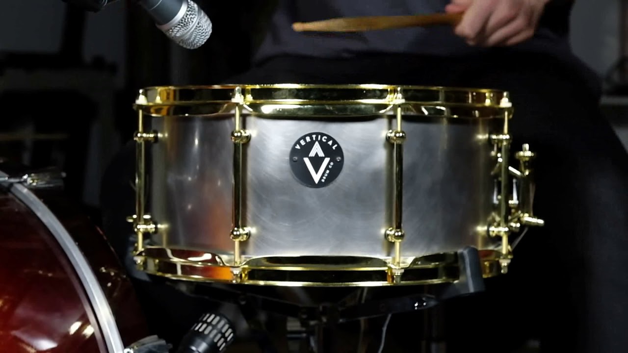 Stainless Steel 6.5x14 Snare Drum Demo