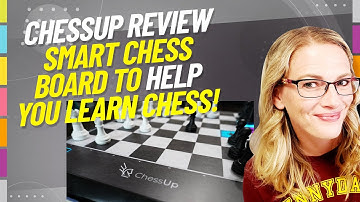 Learn chess on a smart chess board! ChessUp Board Review