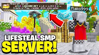 *BEST NEW* Public Minecraft LifeSteal SMP Server in 2023! (1.19) (Free To Join)