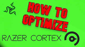 How to OPTIMIZE RAZER CORTEX For BEST PERFORMANCE (MORE FPS, LESS INPUT DELAY, and FREE UP SPACE)