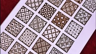 Mehndi classes Day-1 / Basic grids/ Basic To Advances mehndi filling tutorial/ henna classes