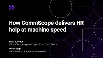 How CommScope delivers HR help at machine speed