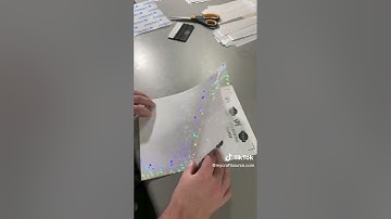 Sticker Laminate Hack! #shorts