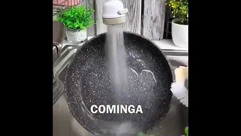 Chổi Chà Xoong Nồi Cán Dài Đa Năng - Có Khe Đựng Nước Rửa Chén - Cominga