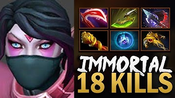 Templar Assassin Gameplay with Linkens and Swift Blink - Yatoro Dota Style