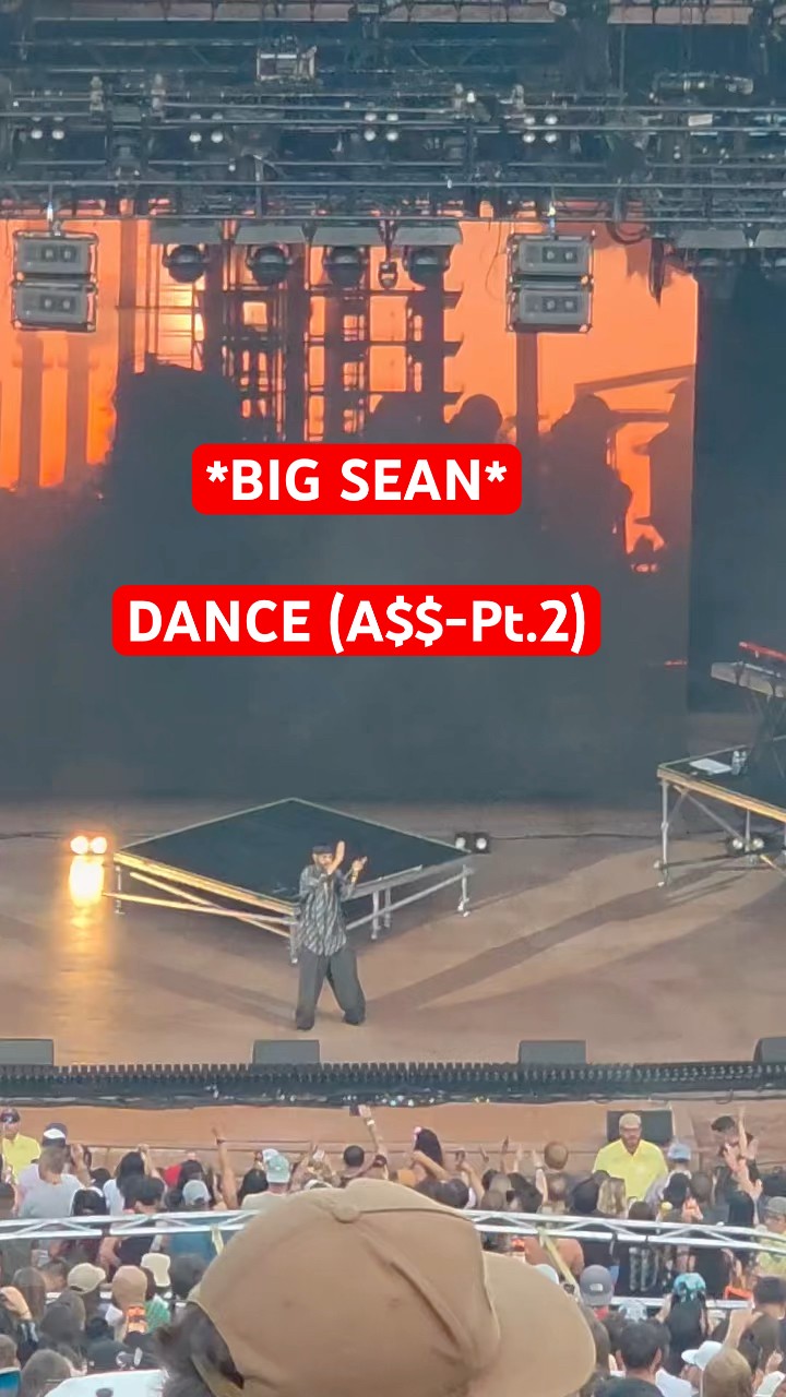 BIG SEAN DANCE A Pt 2 Live Music Concert Shorts Oardefault 