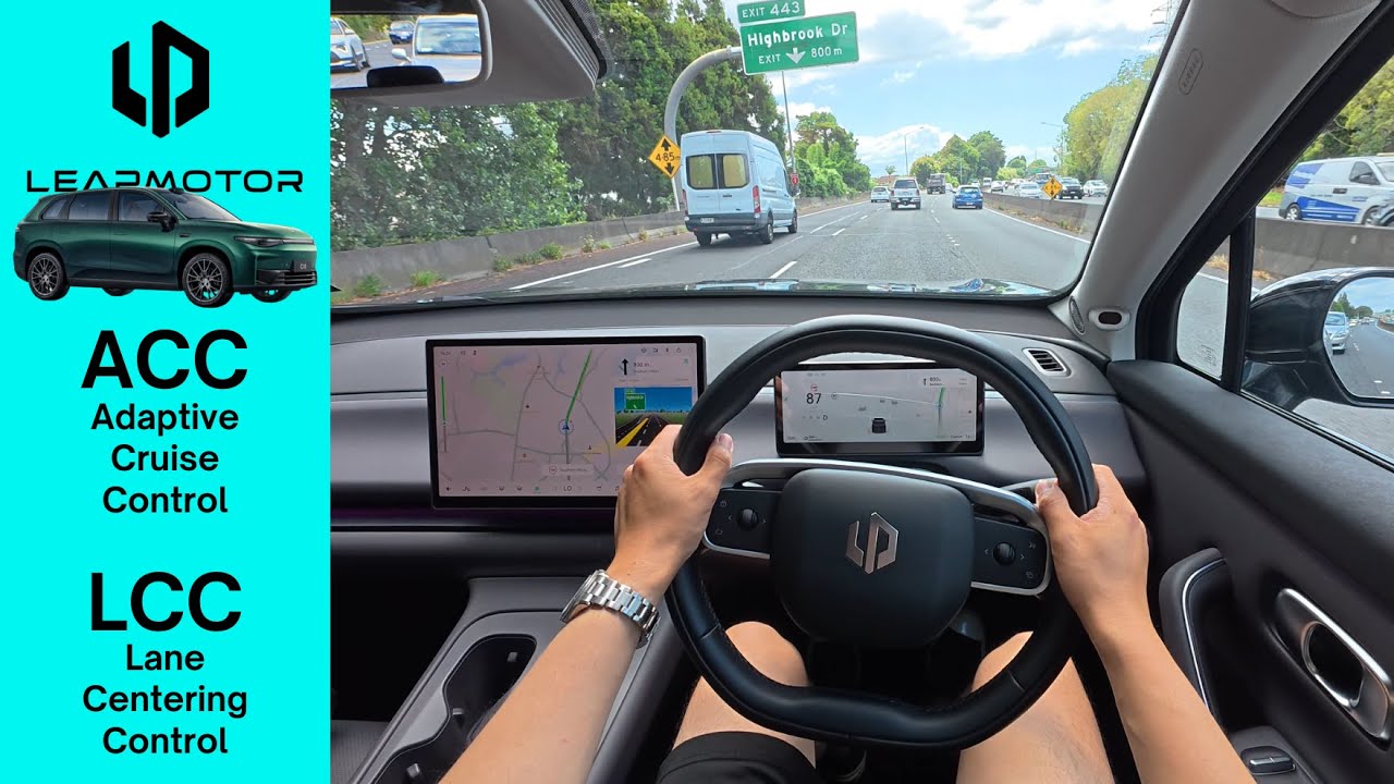 Leapmotor C10 EV - ACC & LCC Tested - Quick Walkthrough | L2 Assist Driving any Good?