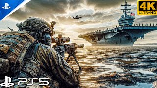 DESTROYING ENEMY BATTLESHIP (PS5) Realistic ULTRA Graphics Gameplay [4K 60 FPS] Call of Duty