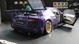 Audi R8 PURPLE DEVIL RC DRIFT