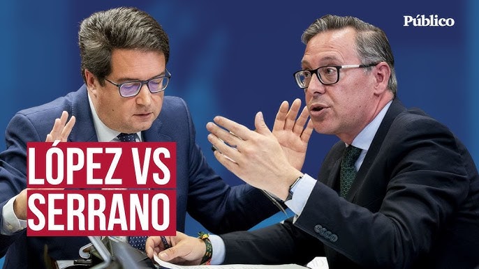 El intenso rifirrafe entre Óscar López y Alfonso Serrano: "Deje usted de amenazar"