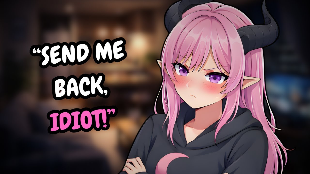 [M4M ASMR] Summoning a tsundere femboy demon to...cuddle? 🖤🙄