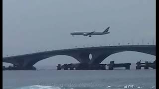 Landing At Male Maldives Airport