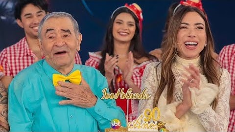 Programa Silvio Santos com Patrícia Abravanel: Homenagem ao Ivo Holanda sbt ao vivo 22/06/2025