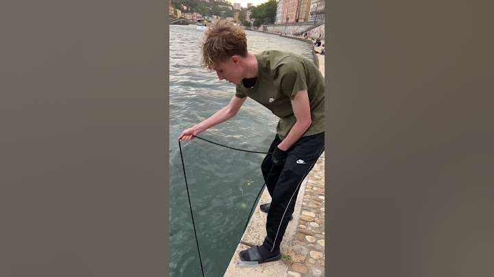 J’ai perdu mes clés dans l’eau !