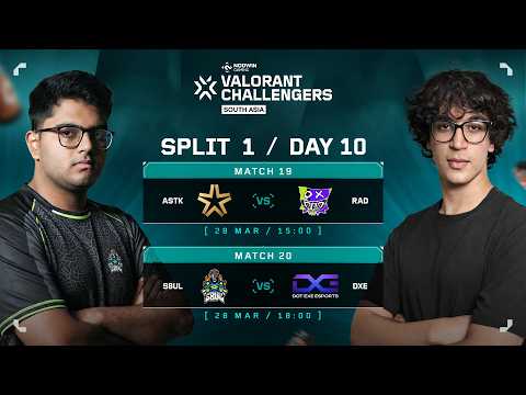 VALORANT Challengers South Asia 2026 Split 1 : Day 10