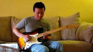 Santana's Flor d'Luna (Moonflower) - Guitar Practice by Redwald "Red" Villanueva chords