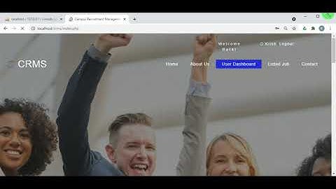Campus Recruitment Management System in PHP & MySQL
