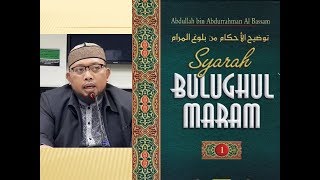 [Live] Bulughul Maram Jil 7 Bab Binatang Buruan & Sembelihan Ust Saifuddin Amin 16.9.2017