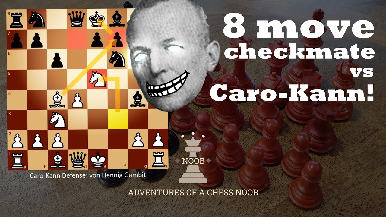 Caro-Kann Defense: von Hennig Gambit - Aberturas de Xadrez 
