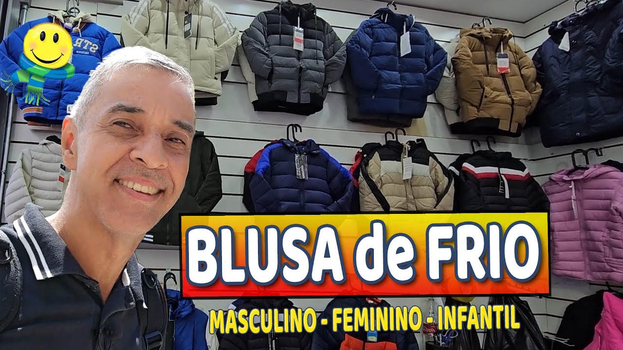 Blusas de Frio no Brás São Paulo  Inverno 2025 ❄️