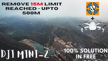 DJI Mini-2 15m Height restriction Solution. 100% Working Solution. DJI Height hack 500m.✈️✈️✈️✈️