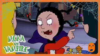 Spooky Scarecrow Attack! 🎃 - Mona the Vampire | Kids Cartoons | WildBrain Action Arena
