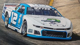 SLINGER SUPER SPEEDWAY 55 LAP LATE MODEL FEATURE RACE MAY 31ST ON BOARD WITH RYAN WEYER