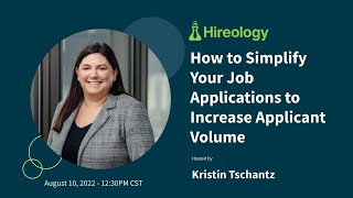 How to Simplify Your Job Applications to Increase Applicant Flow