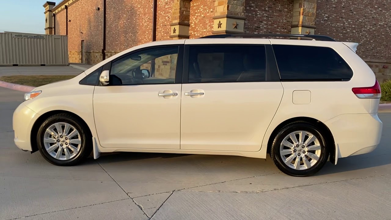 2014 Toyota Sienna Limited for sale Denton Texas - YouTube