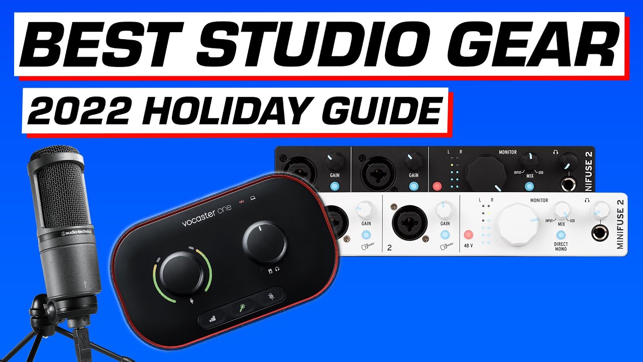 BEST Studio Gear of 2022 Digital DJ Gear Holiday Buying Guide 2022
