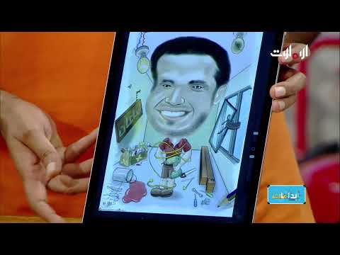 إبداعات فن الكاريكاتير الفنان فيصل القاسمي