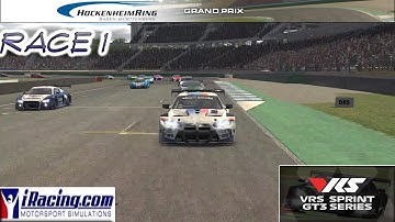 Iracing VRS GT sprint series: @ Hockenheimring Grand Prix Featuring BMW GT3