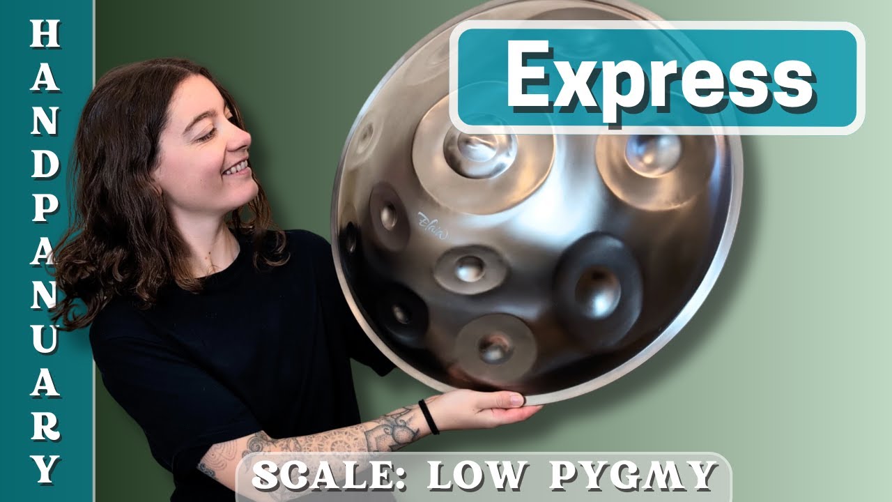 Express | Handpan Pattern Tutorial | #handpanuary 12