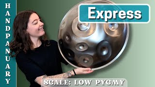 Express | Handpan Pattern Tutorial | #handpanuary 12